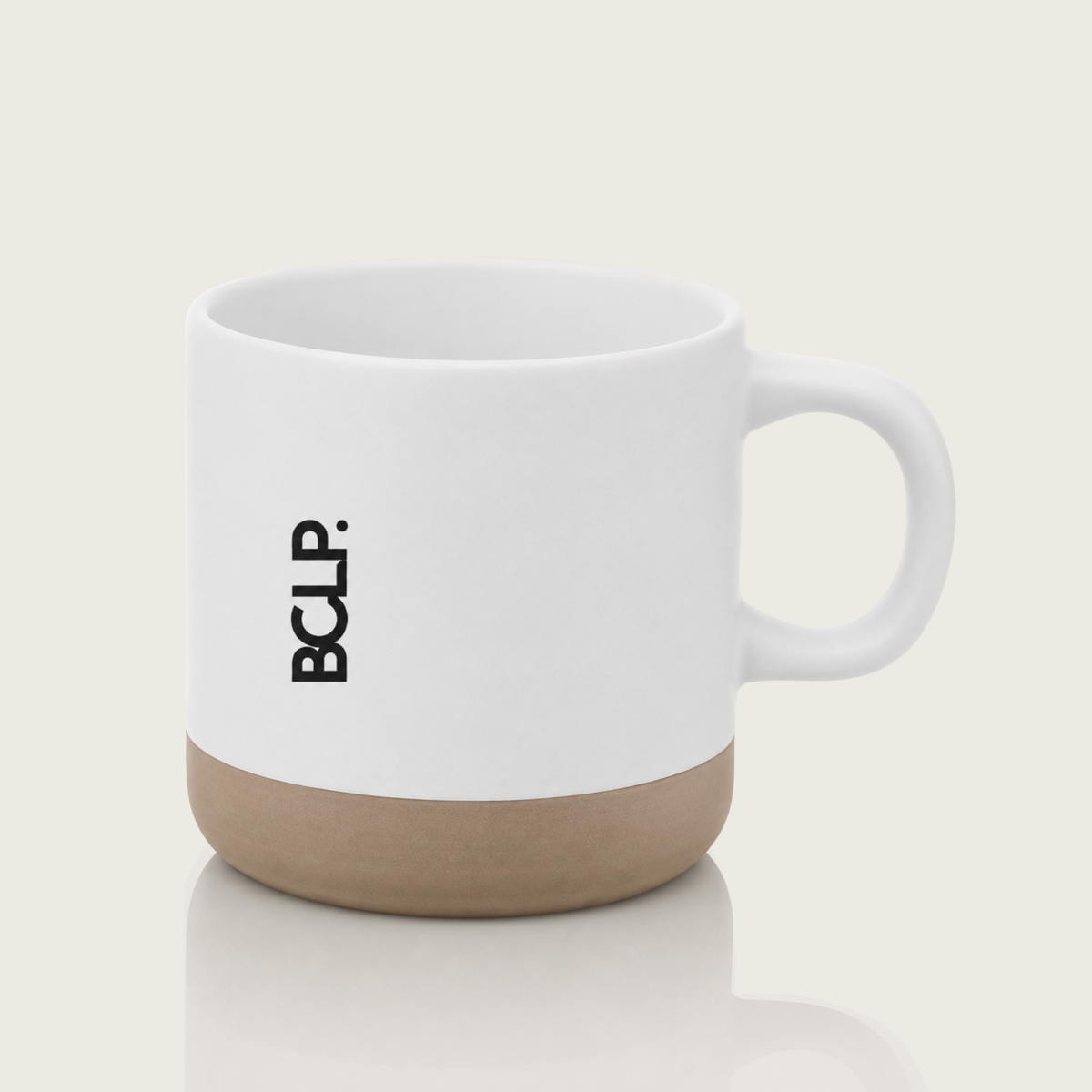 Clay Base Ceramic Mug 12 oz
