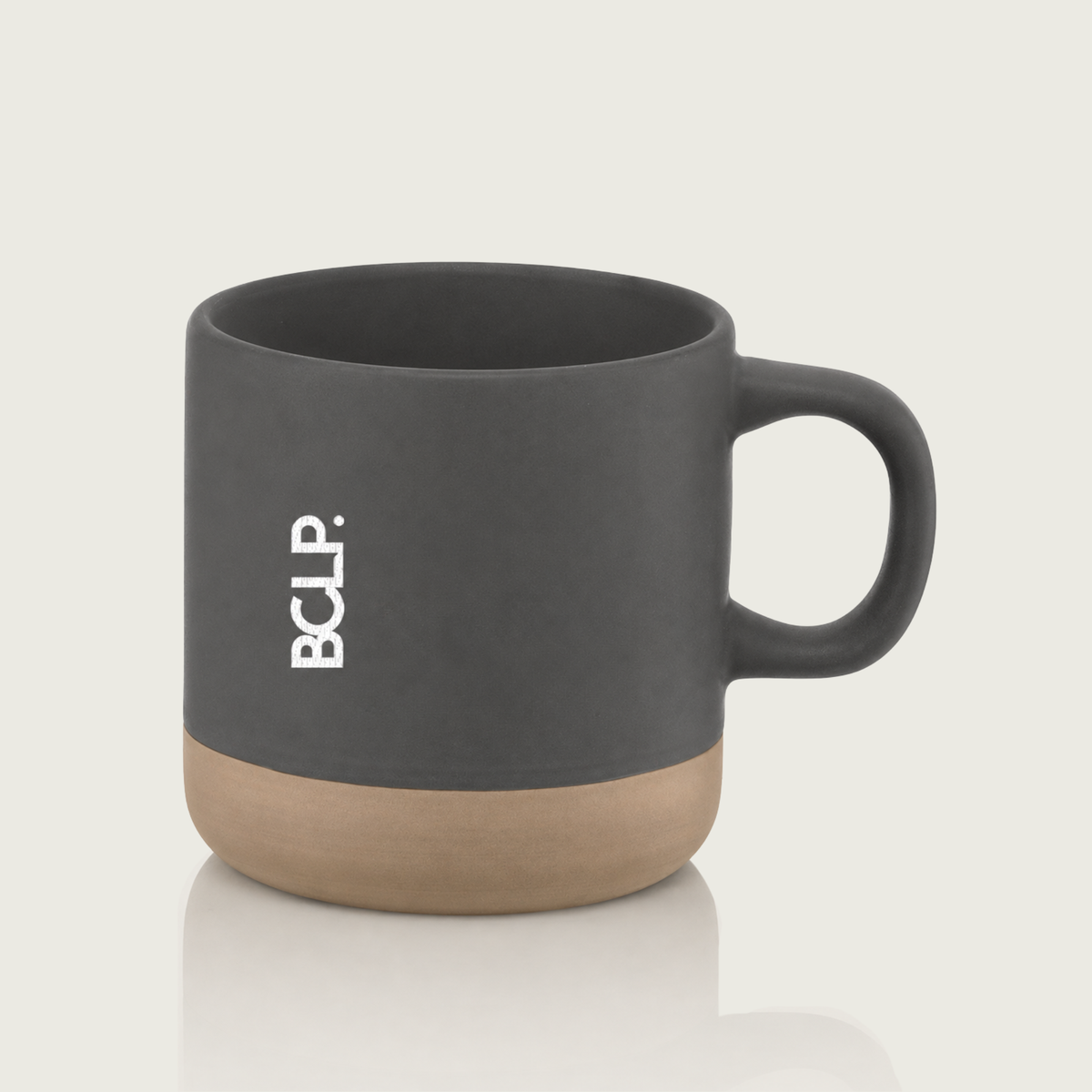 Clay Base Ceramic Mug 12 oz